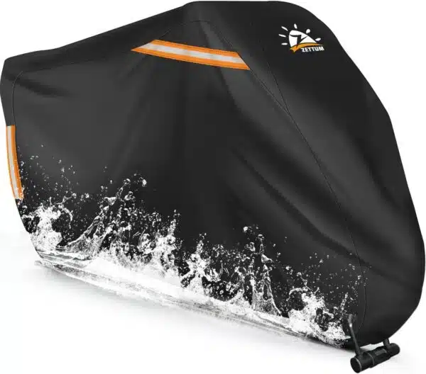Zettum Motorbike Cover Waterproof Outdoor 264 CM, Durable Motorcycle Cover - Image 2