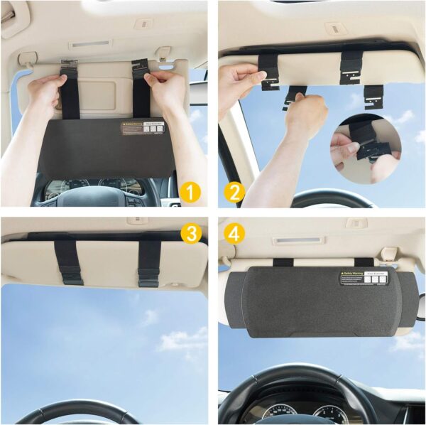 car visor straps