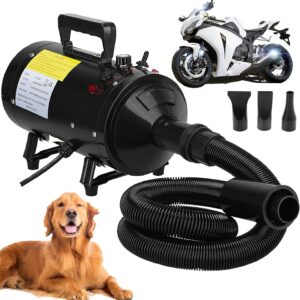 pet hair motorbike blower