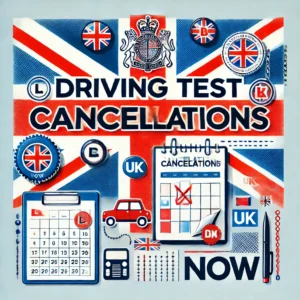 Driving test cancellations now