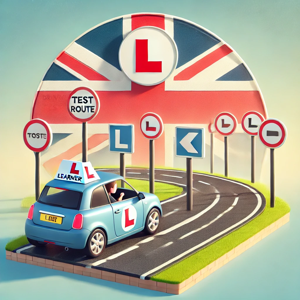 How to find driving test routes