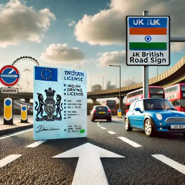 Indian driving licence in the UK