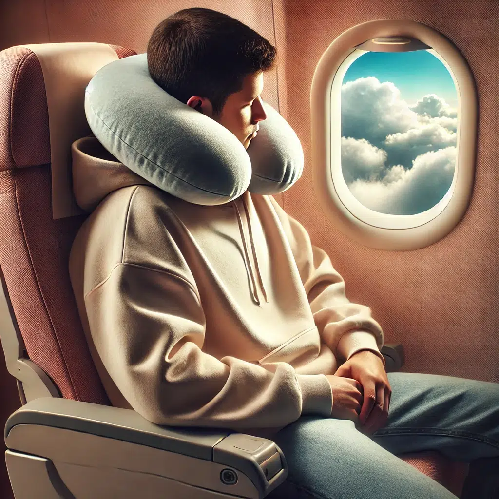 Neck pillow sleeping