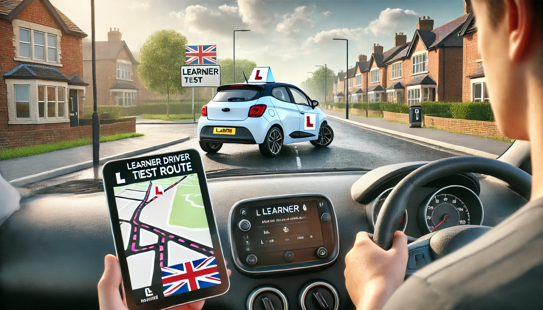 Satnav driving test routes