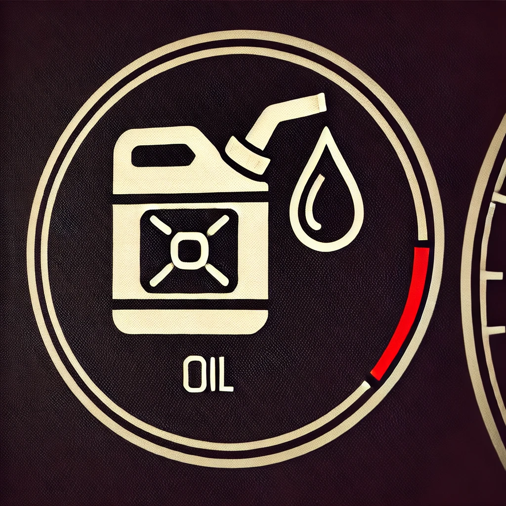 What does the car oil symbol mean