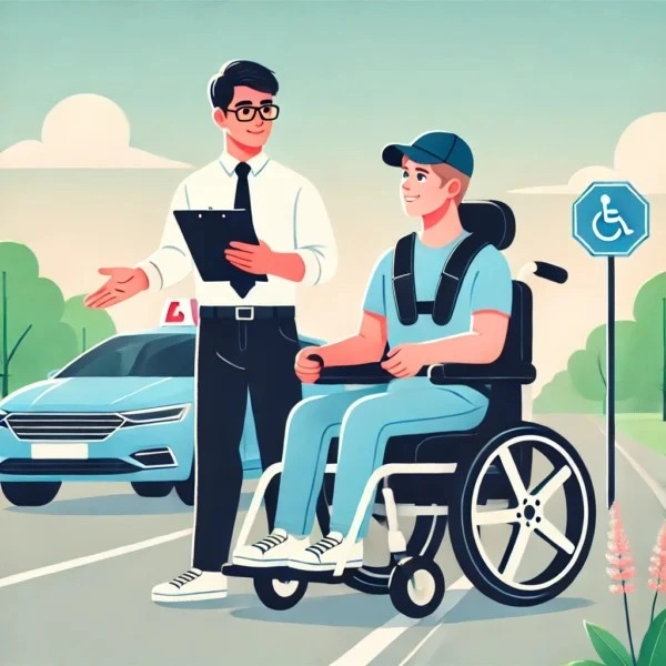Driving lessons for disabled