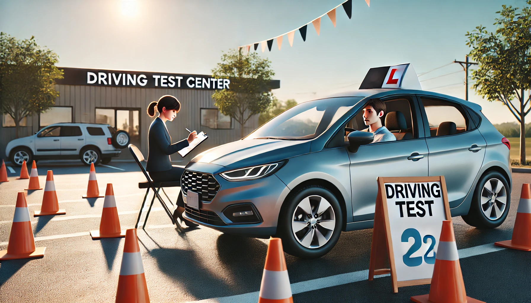 Can I take practical driving test in own car UK