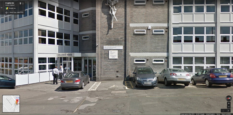 Leeds Driving Test Centre Street View Image