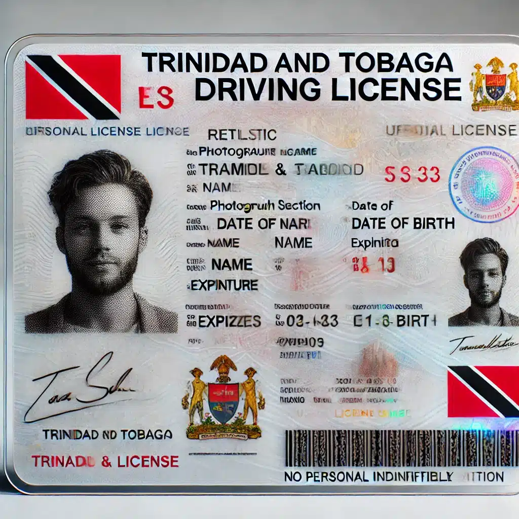 Trinidad driving licence in the UK